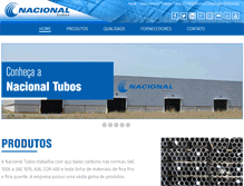 Tablet Screenshot of nacionaltubos.com.br